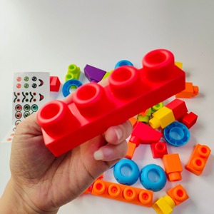 Juguetes de Construcción Educativos de Plástico Suave para Preescolar, Bloques de Construcción Creativos para Niños de 5 a 7 Años, Uso Familiar, Venta al Por Mayor - Product Image 4