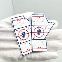 Patch logo personnalisé en TPU thermocollé avec finition souple pour vêtements d'entraînement, tenues de course, vêtements de sport et uniformes sportifs