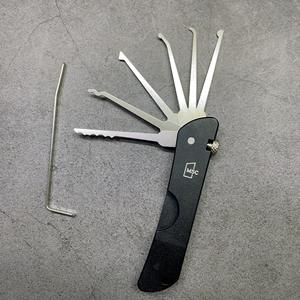 Juego de Herramientas de Cerrajería Plegables 7 en 1 de Alta Calidad OEM, Coloridas, para Prácticas de Apertura de Cerraduras - Product Image 5