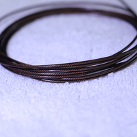 Câble de remplacement 3-en-1 torsadé coaxial 6N OCC en cuivre pour écouteurs, haut-parleurs, lecteurs DVD et microphones
