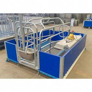 Caisse de mise bas de truie de ferme porcine confortable Offre Spéciale moderne Cage pour animaux en acier personnalisée Durable et automatique pour un usage domestique - Product Image 6