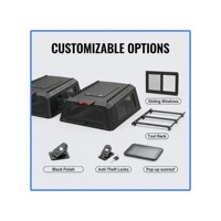 Control Remoto de Cierre Centralizado para Techo Rígido de Ford Ranger Platinum 2024+ Premium Canopy