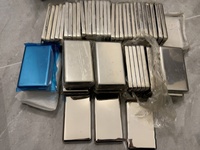 Pour iPod 5e/6e/7e génération, coque arrière en acier inoxydable, modèle A1136/A1238, nouvelle coque personnalisée, mémoire 128 Go/256 Go/1 To/2 To, épaisseur