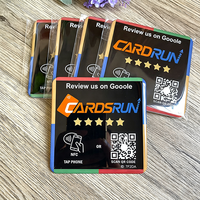 Etiqueta Adhesiva de PVC Personalizable con Código QR, NFC, para Reseñas de Google, Menú, para Restaurantes, Instagram, Membresías, Hoteles