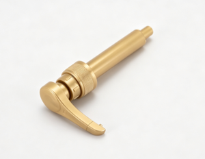 Bomba dispensadora de plástico de grado alimenticio dorada 28/410 de 5cc para té, café, jarabe, miel y mermelada, bomba de rosca para galón - Product Image 3