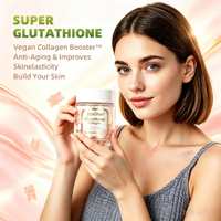 Gummies OEMODM au Glutathion et Collagène avec Collagène Hydrolysé, Vitamine E, Vitamine C – Formule Éclaircissante pour la Peau