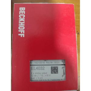 Módulo de E/S EtherCAT Beckhoff EL4032 de 2 Canales de Salida Analógica de 12 Bits (-10 a +10 V) - Product Image 1