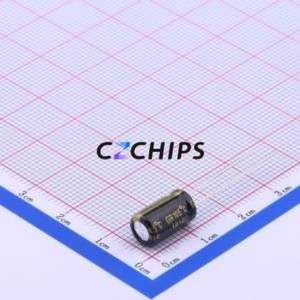 Condensador Electrolítico de Aluminio de Orificio Pasante GR476M050E11RR0VH4FP0, Orificio Pasante, D6.3xL11mm 47uF 20% 50V 2.5mm - Product Image 2