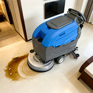 เครื่องขัดพื้นอัตโนมัติแบบเดินตาม ใช้แบตเตอรี่ลิเธียม มีจำหน่าย - Product Image 1