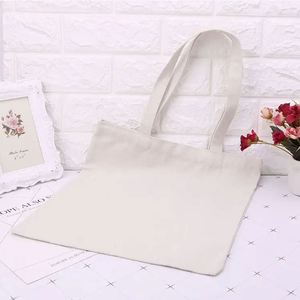 Custom Wholesale Ladies Heavy Duty Canvas Shopping Tote <b>Bags</b> Handmade <b>Foldable</b> Shoulder Travel <b>Bags</b> with Letter Pattern - Product Image 4