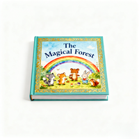 Livres d'histoires pour enfants imprimés sur mesure, couverture rigide en couleur, livre pour enfants à partir de PDF