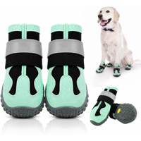 Nouvelles Chaussures d'Hiver pour Chien, Imperméables et Chaudes, en Nylon de Luxe Respirant et Réfléchissant, Protection des Pattes pour la Randonnée en Extérieur