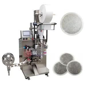 Automatic Small Round Shape Filter Sachets Tea Powder Bag Packing Coffee Pod Packaging Machine