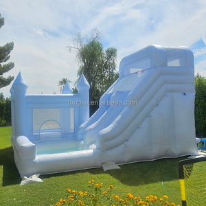 Combo Inflable Comercial para Fiestas, Ideal para Carnavales Infantiles, con Tobogán, Castillo Hinchable y Zona de Saltos - Product Image 3