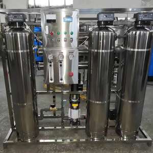 Usine de dessalement d'eau de mer industrielle à commande PLC, système d'osmose inverse 10tph, machine à eau RO - Product Image 3