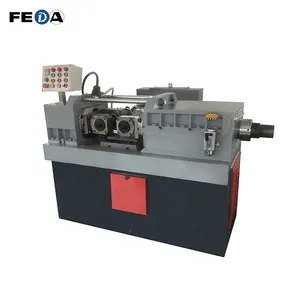 FEDA FD-40E otomatik çelik çubuk soyma makinesi yüksek hassasiyetli iplik yapma makinesi FD-40E