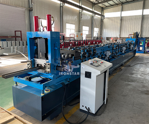 Steel Construction Automatic Change C <strong>Z</strong> <strong>Purlin</strong> <strong>Making</strong> Roll Forming <strong>Machine</strong> - Product Image 3