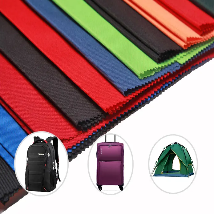 Factory price 100 Polyester PVC coated Recycled Ripstop antimicrobial waterproof 600d Oxford polyester fabric for bag
