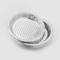 Plat à tarte rond jetable de qualité alimentaire, épais et robuste, 10 pouces, pour la cuisson au four à domicile