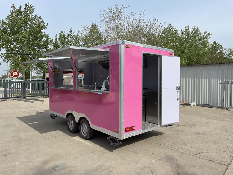 气流大篷车食品车ce厨房移动拖车