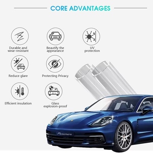 Película de ventana de cerámica Nano <span class=keywords><strong>LLumar</strong></span> para automóviles, visión clara, aislamiento térmico antideslumbrante, tinte de ventana automotriz Polarizado <span class=keywords><strong>Llumar</strong></span> - Product Image 5
