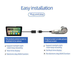 Grabadora DVR de la <span class=keywords><strong>mejor</strong></span> venta para reproductor <span class=keywords><strong>Android</strong></span> MCCD Night Vision USB Dash Cam - Product Image 2