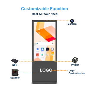 Pantalla LCD de 75 Pulgadas y 49 Pulgadas, Pantalla Táctil Digital para Exteriores Resistente al Agua, Reproductor de <span class=keywords><strong>TV</strong></span> Inteligente Android 4K - Product Image 3