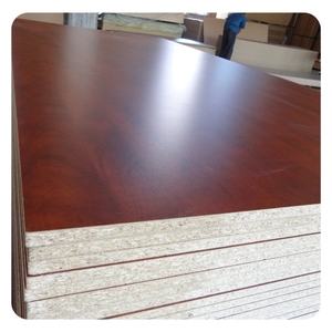 Panneau <span class=keywords><strong>de</strong></span> particules mélaminé 9mm E1 avec âme en peuplier et placage en Frêne, Bouleau, Chêne, Okoumé, Noyer, Teck, pour mobilier et décoration intérieure, 4x8ft - Product Image 4