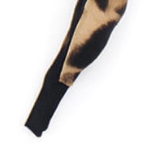 Abdkoma Fascia per capelli con stampa leopardata, stile nodo, regolabile, accessorio per capelli da donna, stile casual coreano, fiocco in poliestere - Product Image 5