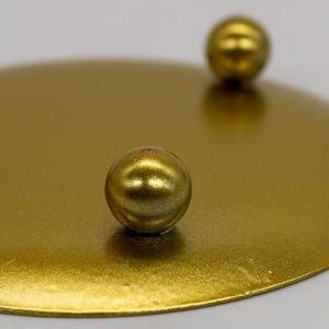 Mini Portacandele Nordico in Ferro Dorato, <span class=keywords><strong>Vassoio</strong></span> Geometrico Creativo e Semplice, Romantico Portacandele da Tavolo - Product Image 1