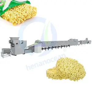 Hot Sale Full Automatic continuous instant noodle machine production line scale indomie instant noodle making machine