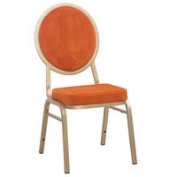 Chaises de banquet en métal à prix compétitif, modernes, pour hôtels et restaurants