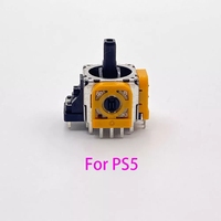 Poignées analogiques de Joystick 3D pour pièce de réparation de contrôleur PS5 pour PS4 3 broches 3D Module de capteur de Joystick
