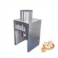 HEDE 2025 Petite Machine à Éplucher les Ail, les Fruits et les Légumes, Entièrement Automatique, Commerciale, Multifonctionnelle, en Acier Inoxydable, Pneumatique