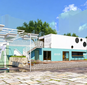 <span class=keywords><strong>Casa</strong></span> Contenedor de Lujo Moderna Personalizable, <span class=keywords><strong>Casa</strong></span> Modular Prefabricada para Airbnb, Resort, Villa y Hotel Boutique Privado - Product Image 1