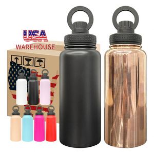 Support de téléphone magnétique DIY USA Warehouse avec revêtement en poudre et finition cuivrée, et bouteille d'eau de 32 oz plaquée cuivre - Product Image 2