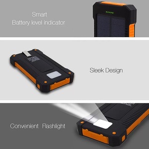<span class=keywords><strong>Batterie</strong></span> solaire <span class=keywords><strong>15000mAh</strong></span> double USB étanche, bande de charge <span class=keywords><strong>externe</strong></span> Portable, lumière LED, convient pour le Camping en plein air - Product Image 3