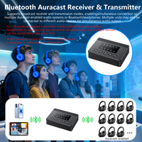 Récepteur audio Bluetooth 6.0 LDAC AptX-HD/AD/LL, adaptateur émetteur-récepteur Auracast avec sortie coaxiale optique