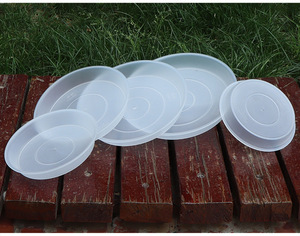Bandejas para Macetas Lant Saucers, Bandejas Redondas de Plástico para Recoger Agua de Macetas Pequeñas - Product Image 4