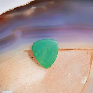 2023 fornitura di fabbrica cabochon di pietre preziose di avventurina verde burattata naturale per accessori di gioielli pietra di cristallo