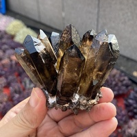 Gros Grand Naturel Reiki Ange de Roche Fantôme Clair Amas de Cristal de Quartz Unique Poli Améthyste Aura Amas de Cristal