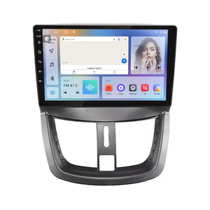 Reproductor Multimedia para Automóvil TS10 de 9 Pulgadas para <span class=keywords><strong>Peugeot</strong></span> <span class=keywords><strong>207</strong></span> 207CC 2006-2015 con Navegación GPS Integrada y Compatible con CarPlay Inalámbrico - Product Image 1