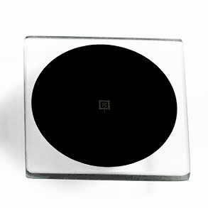 Muy precisión 40MM óptico de vidrio lupa ángulo retícula de calibración de la oblea personalizable - Product Image 6