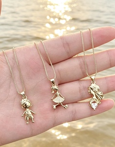 Exquisite and Fashionable Jewelry Necklace Link <b>Chain</b> Cute Kids Accessories Joyeria Pendant Necklace - Product Image 3