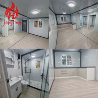 HONGJIANG Maison conteneur villa moderne en acier extensible, installation facile, taille 20 pieds, garantie 2 ans, certifiée ISO CE, durée de vie 30-40 ans