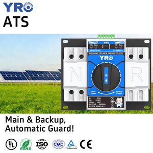 Interruttore di Commutazione Automatico YRO a Doppia Alimentazione 2P 63A 230V, Controllore ATS per Generatore, Dispositivo Elettrico - Product Image 1