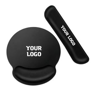 Tapis de souris personnalisé Ys88 avec repose-poignet promotionnel en EVA, vente en gros, sublimation, vierge, en caoutchouc PVC, impression de logo - Product Image 1