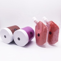 Seau transparent de 15oz de base de brillant à lèvres pour la fabrication de brillant à lèvres 500ml de base de brillant à lèvres Versagel