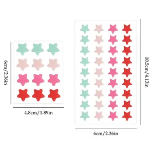 Red and Pink Pimle patchCute Face Acne Patches with Customizable Options by AK Medical