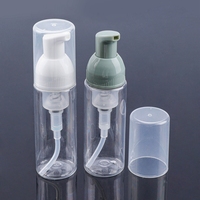 Bouteille de mousse nettoyante pour le visage, conteneurs rechargeables pour cosmétiques, bouteille de pompe à mousse de 50ML, bouteille de pompe à mousse avec logo